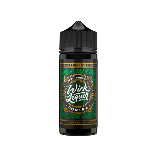 Wick Liquor 100ml Shortfill 0mg (70VG/30PG) - Flavour: Castaway