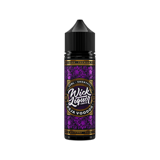 Wick Liquor 50ml Shortfill 0mg (70VG/30PG) - Flavour: Ardour Shattered