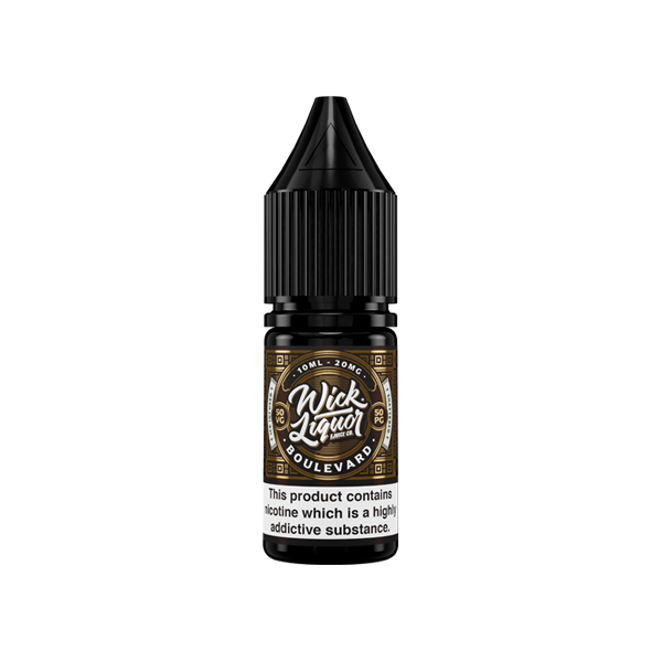 20mg Wick Liquor 10ml Nic Salts (50VG/50PG) - Flavour: Carnival