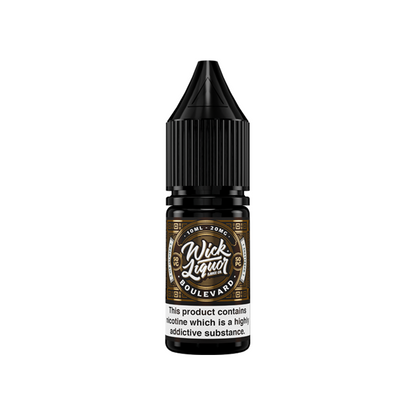 20mg Wick Liquor 10ml Nic Salts (50VG/50PG) - Flavour: Carnival