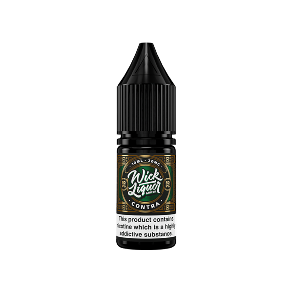 20mg Wick Liquor 10ml Nic Salts (50VG/50PG) - Flavour: Contra Shattered