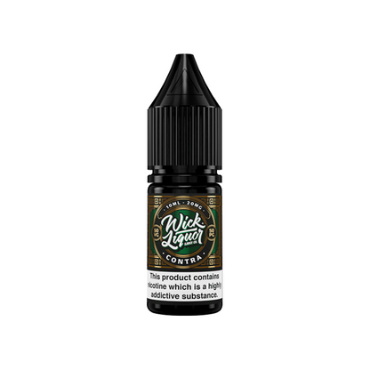 20mg Wick Liquor 10ml Nic Salts (50VG/50PG) - Flavour: Contra Shattered