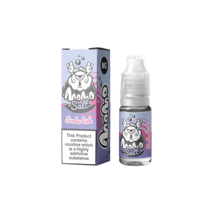 20mg Momo Salts 10ml Nic Salts (50VG/50PG) - Flavour: Caramel Tobacco