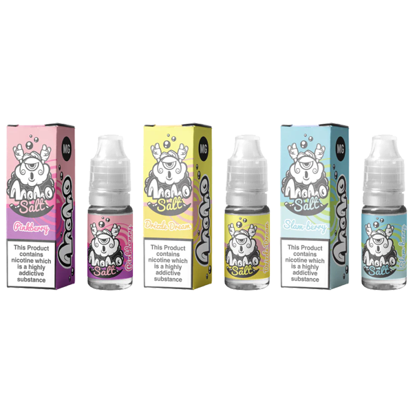 20mg Momo Salts 10ml Nic Salts (50VG/50PG) - Flavour: Slam Berry