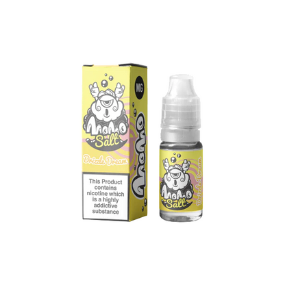 20mg Momo Salts 10ml Nic Salts (50VG/50PG) - Flavour: Caramel Tobacco