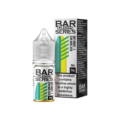 5mg Bar Series Blends 10ml Nic Salts (50VG/50PG) - Flavour: Blueberry Ice X Mango Ice