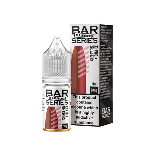 20mg Bar Series Blends 10ml Nic Salts (50VG/50PG) - Flavour: Blue Sour Razz X Lemon Lime