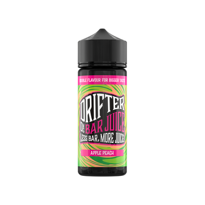 Drifter Bar Juice 100ml Shortfill 0mg (50VG/50PG) - Flavour: Peach Ice