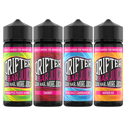 Drifter Bar Juice 100ml Shortfill 0mg (50VG/50PG) - Flavour: Peach Ice