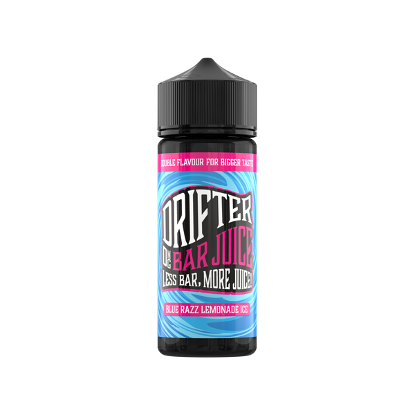 Drifter Bar Juice 100ml Shortfill 0mg (50VG/50PG) - Flavour: Strawberry Banana Ice