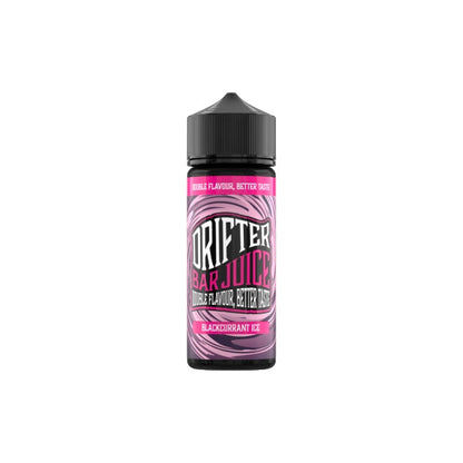 Drifter Bar Juice 100ml Shortfill 0mg (50VG/50PG) - Flavour: Sweet Blueberry Ice
