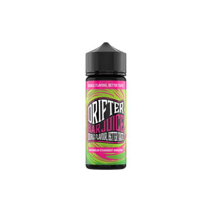 Drifter Bar Juice 100ml Shortfill 0mg (50VG/50PG) - Flavour: Sour Apple Ice