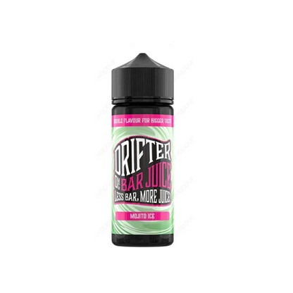 Drifter Bar Juice 100ml Shortfill 0mg (50VG/50PG) - Flavour: Sweet Blueberry Ice