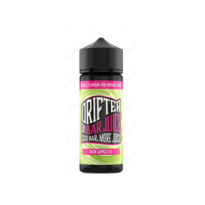 Drifter Bar Juice 100ml Shortfill 0mg (50VG/50PG) - Flavour: Mad Blue