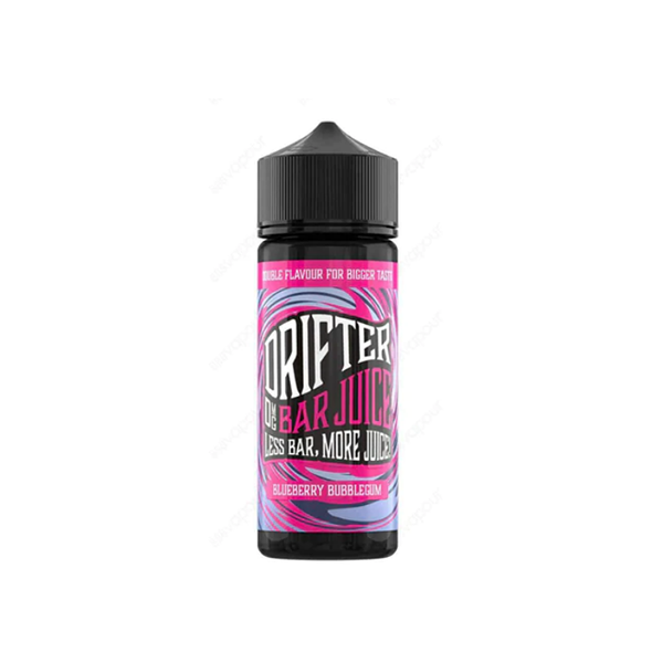 Drifter Bar Juice 100ml Shortfill 0mg (50VG/50PG) - Flavour: Sour Apple Ice