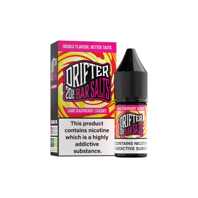 20mg Drifter Bar Salts 10ml (50VG/50PG) - Flavour: Grape