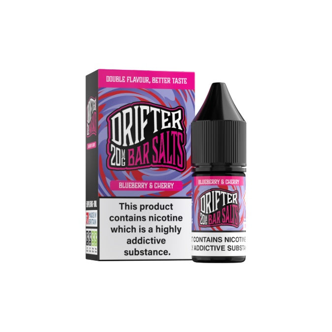 20mg Drifter Bar Salts 10ml (50VG/50PG) - Flavour: Mojito Ice