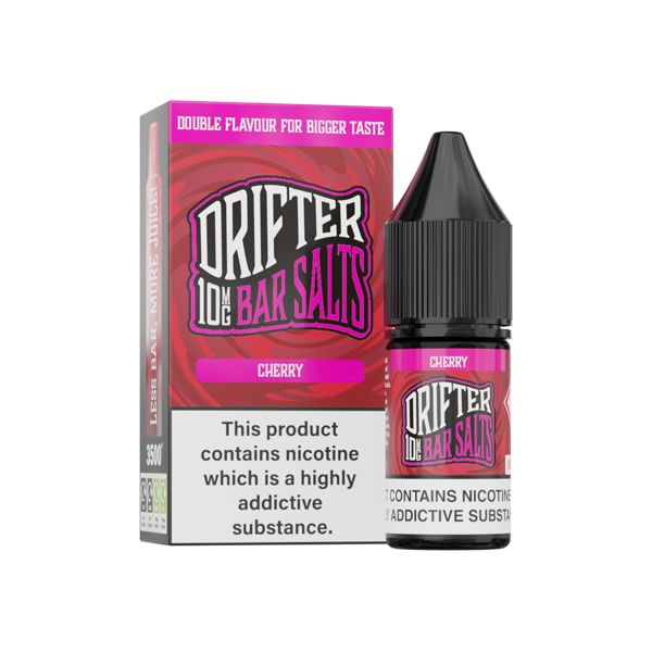 10mg Drifter Bar Salts 10ml (50VG/50PG) - Flavour: Sweet Mint