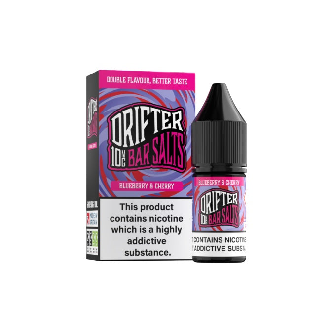 10mg Drifter Bar Salts 10ml (50VG/50PG) - Flavour: Mojito Ice