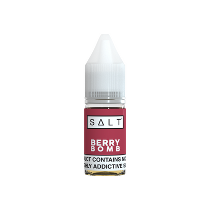10mg SALT 10ml Nic Salts (50VG/50PG) - Flavour: Berry Bomb