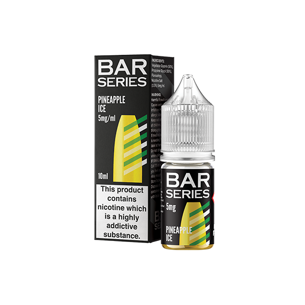 5mg Bar Series 10ml Nic Salts (50VG/50PG) - Flavour: Mad Blue