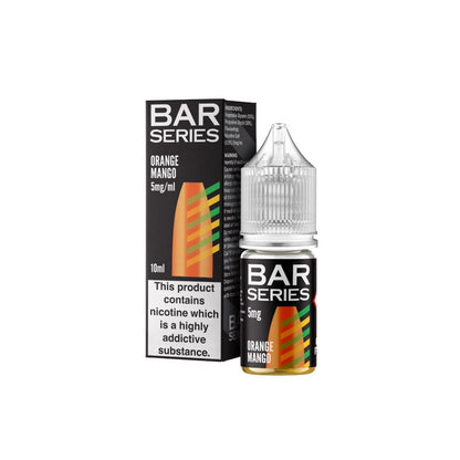 5mg Bar Series 10ml Nic Salts (50VG/50PG) - Flavour: Strawberry Raspberry Blueberry