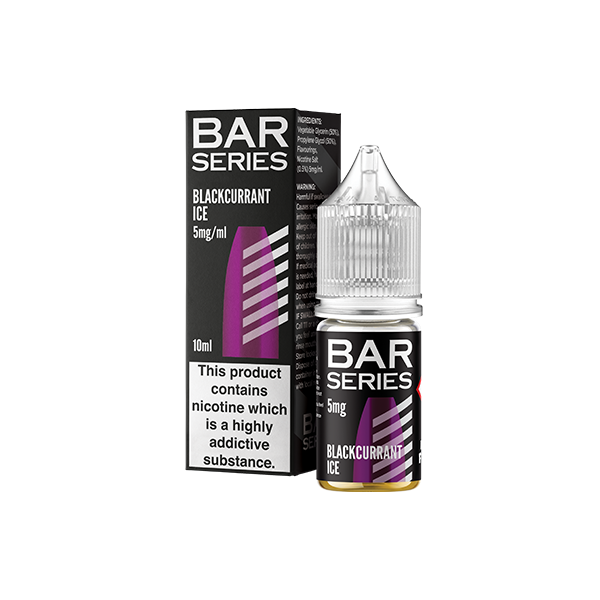 5mg Bar Series 10ml Nic Salts (50VG/50PG) - Flavour: Apple Peach