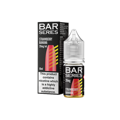 20mg Bar Series 10ml Nic Salts (50VG/50PG) - Flavour: Strawberry Ice Cream