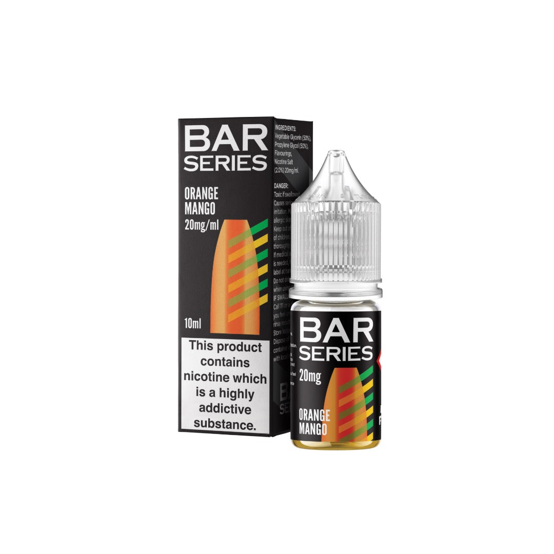 20mg Bar Series 10ml Nic Salts (50VG/50PG) - Flavour: Menthol