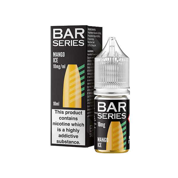 10mg Bar Series 10ml Nic Salts (50VG/50PG) - Flavour: Pineapple Ice