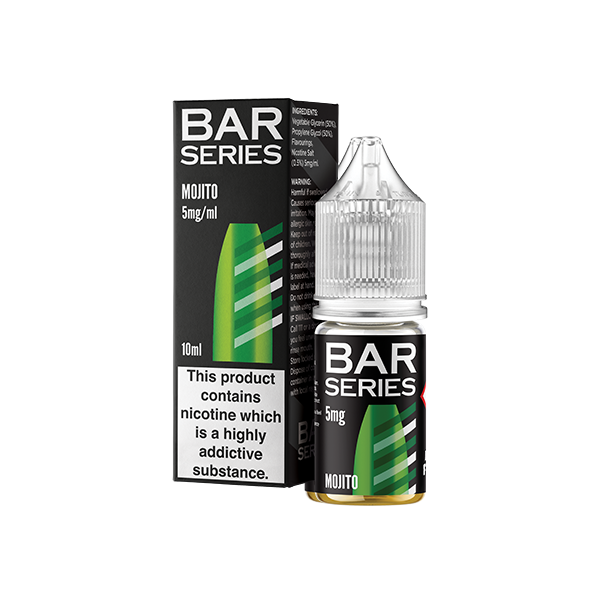 5mg Bar Series 10ml Nic Salts (50VG/50PG) - Flavour: Orange Mango