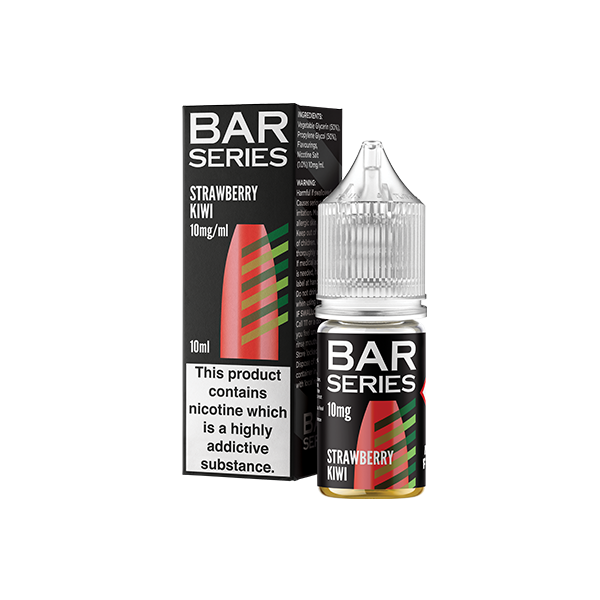 10mg Bar Series 10ml Nic Salts (50VG/50PG) - Flavour: Pineapple Raspberry