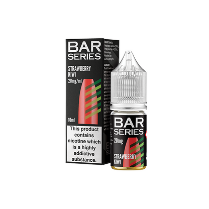 20mg Bar Series 10ml Nic Salts (50VG/50PG) - Flavour: Strawberry Raspberry Cherry
