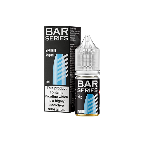 5mg Bar Series 10ml Nic Salts (50VG/50PG) - Flavour: Strawberry Banana