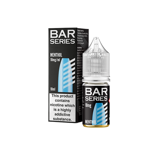 10mg Bar Series 10ml Nic Salts (50VG/50PG) - Flavour: Cream Tobacco