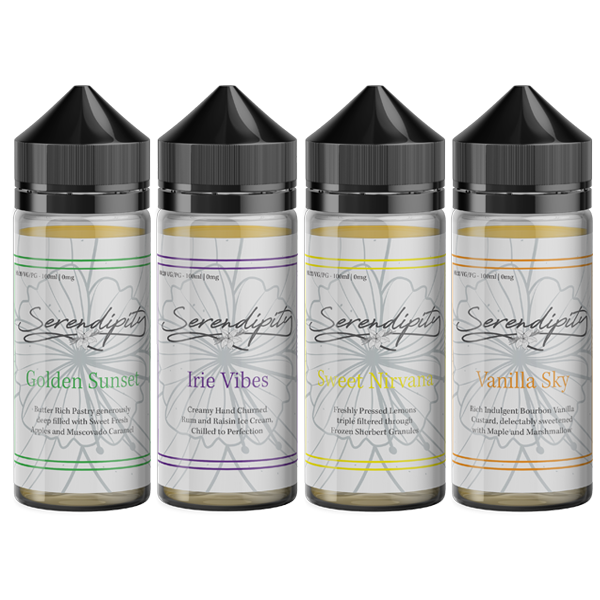 Serendipity By Wick Liquor 100ml Shortfill 0mg (80VG/20PG) - Flavour: Irie Vibes