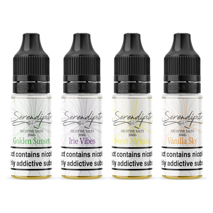 20mg Serendipity By Wick Liquor 10ml Nic Salts (50VG/50PG) - Flavour: Sweet Nirvana