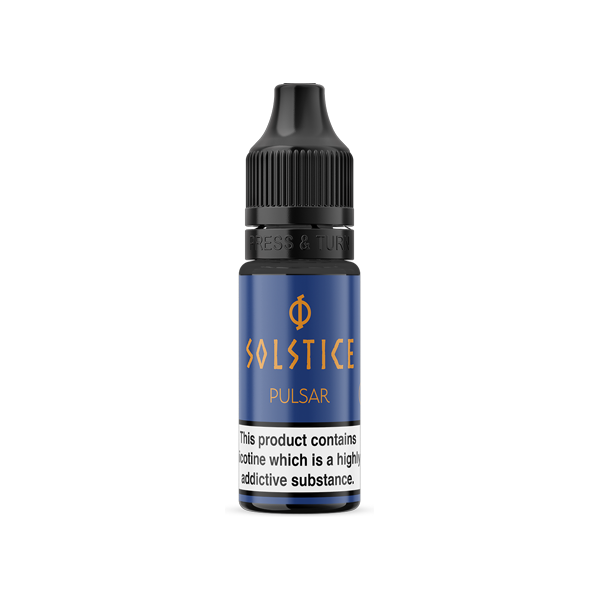 10mg Solstice By Wick Liquor 10ml Nic Salts (50VG/50PG) - Flavour: Pulsar