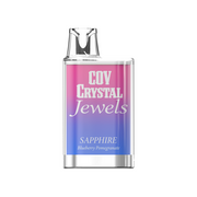 20mg Chief Of Vapes Crystal Jewels Disposable Vape Device 600 Puffs - Flavour: Skittles