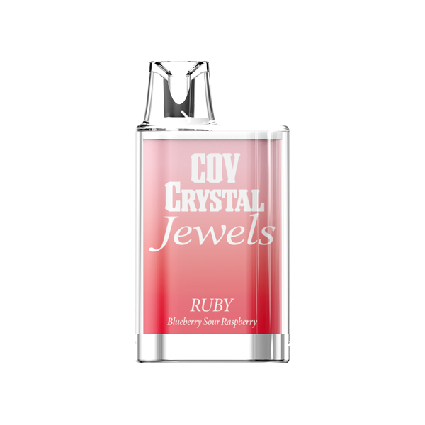 20mg Chief Of Vapes Crystal Jewels Disposable Vape Device 600 Puffs - Flavour: Skittles