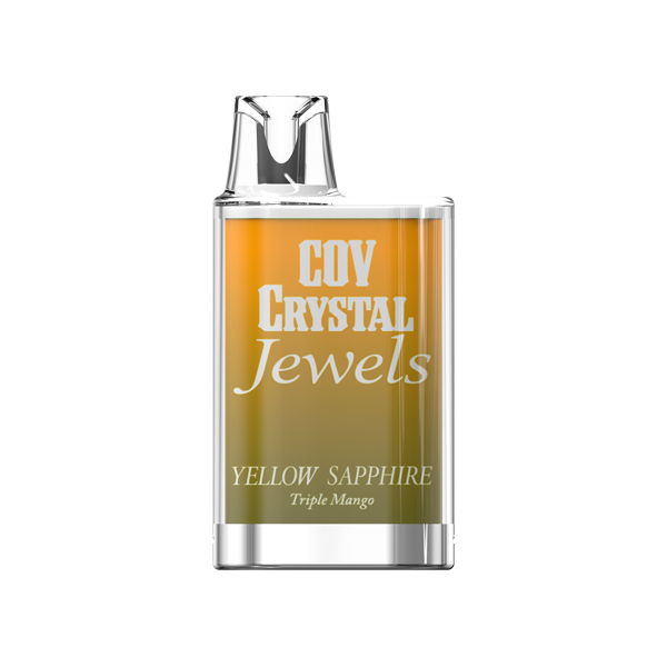 20mg Chief Of Vapes Crystal Jewels Disposable Vape Device 600 Puffs - Flavour: Skittles