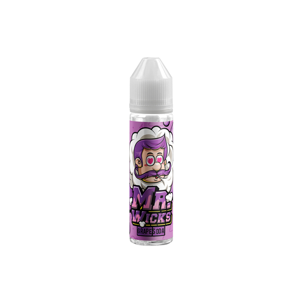 Mr Wicks 50ml Shortfill 0mg (70VG/30PG) - Flavour: Pear & Raspberry