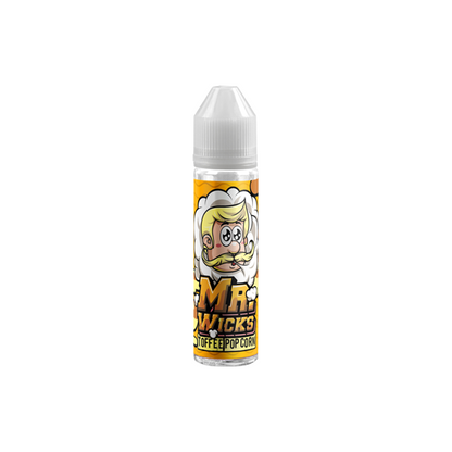 Mr Wicks 50ml Shortfill 0mg (70VG/30PG) - Flavour: Unloaded