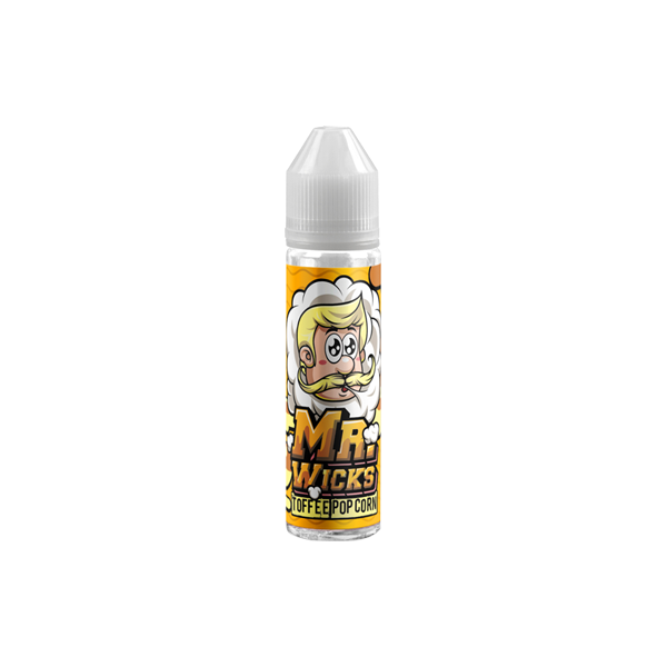 Mr Wicks 50ml Shortfill 0mg (70VG/30PG) - Flavour: Orange Syrup