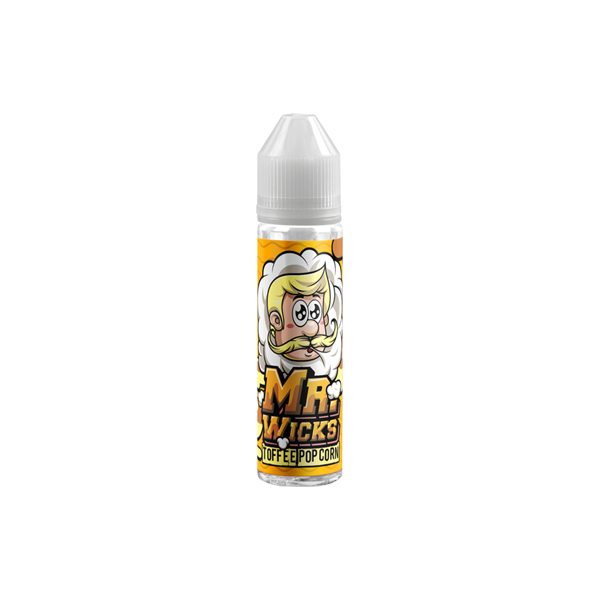 Mr Wicks 50ml Shortfill 0mg (70VG/30PG) - Flavour: Rhubarb & Custard