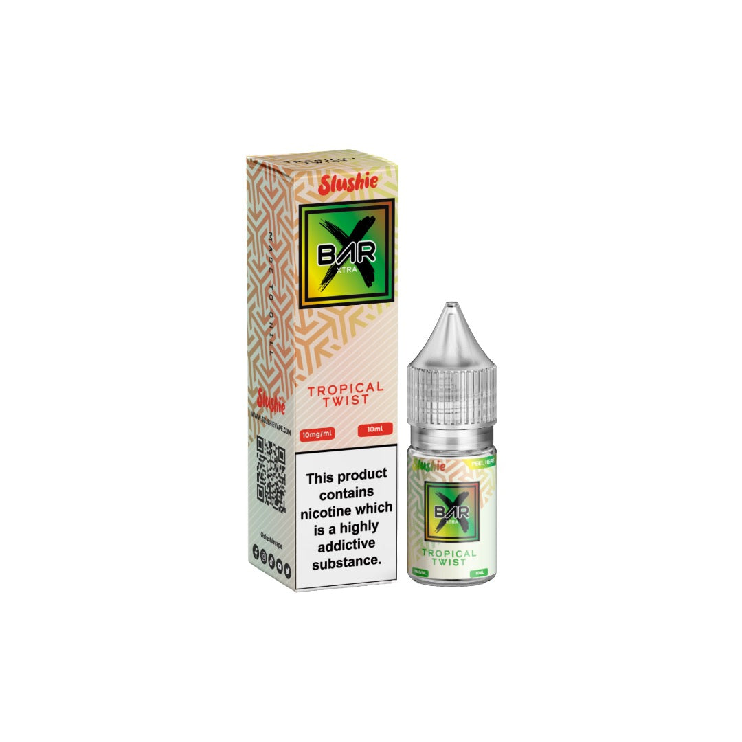 10mg Slushie Bar Xtra Nic Salt 10ml (50VG/50PG) - Flavour: Citrus Burst
