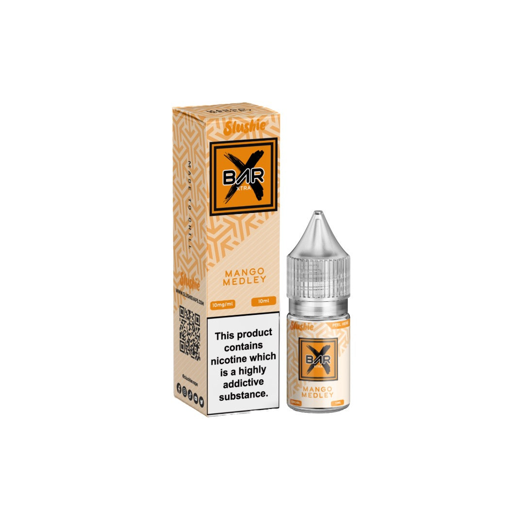 10mg Slushie Bar Xtra Nic Salt 10ml (50VG/50PG) - Flavour: Crimson Berries