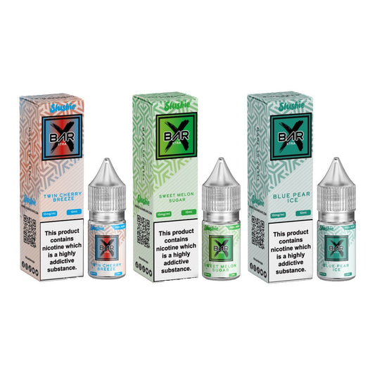 10mg Slushie Bar Xtra Nic Salt 10ml (50VG/50PG) - Flavour: Pineapple Ice