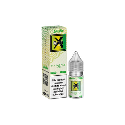20mg Slushie Bar Xtra Nic Salt 10ml (50VG/50PG) - Flavour: Pineapple Ice