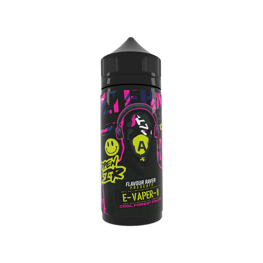 Flavour Raver E-Vaper-8 100ml Shortfill 0mg (70VG/30PG) - Flavour: Cool Forest Fruits